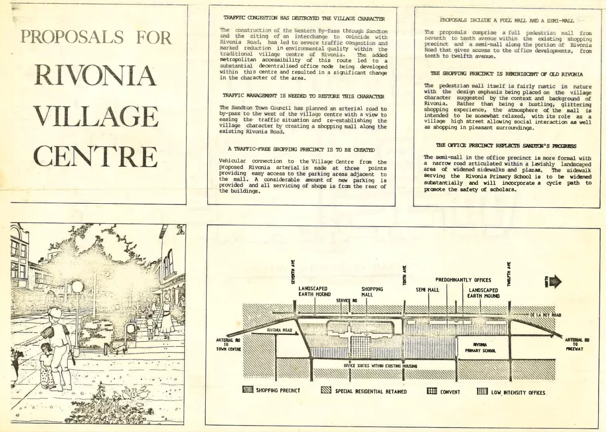 Proposals for Rivonia Village Centre